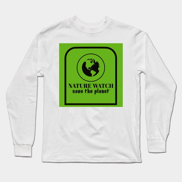 Nature Watch Long Sleeve T-Shirt by Rockers Media